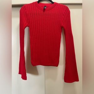 Nobody’s child red sweater size 4 US
